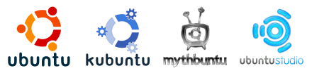 ubuntu family logos